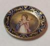 China Plate #197 Meissen Style Portrait by Christopher Whitford